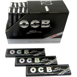 OCB Slim Premium King Size Papīri + Filtri 32gab